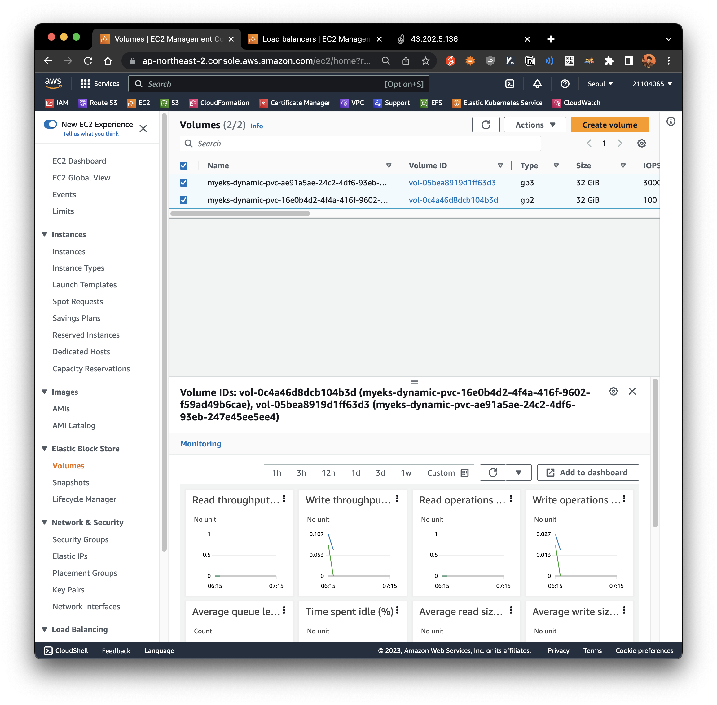 kubecost-dynamic-pvc-after-delete-cloudformation-stack