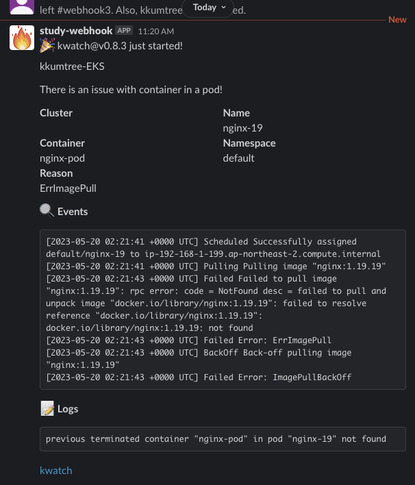 kwatch-webhook-slack-with-error