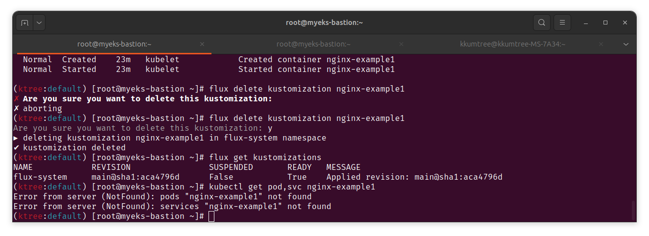 delete with prune option 1