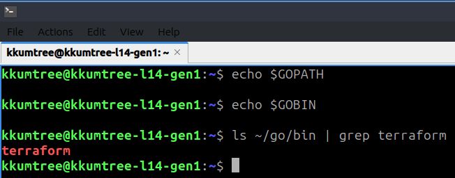 where is terraform binary?
