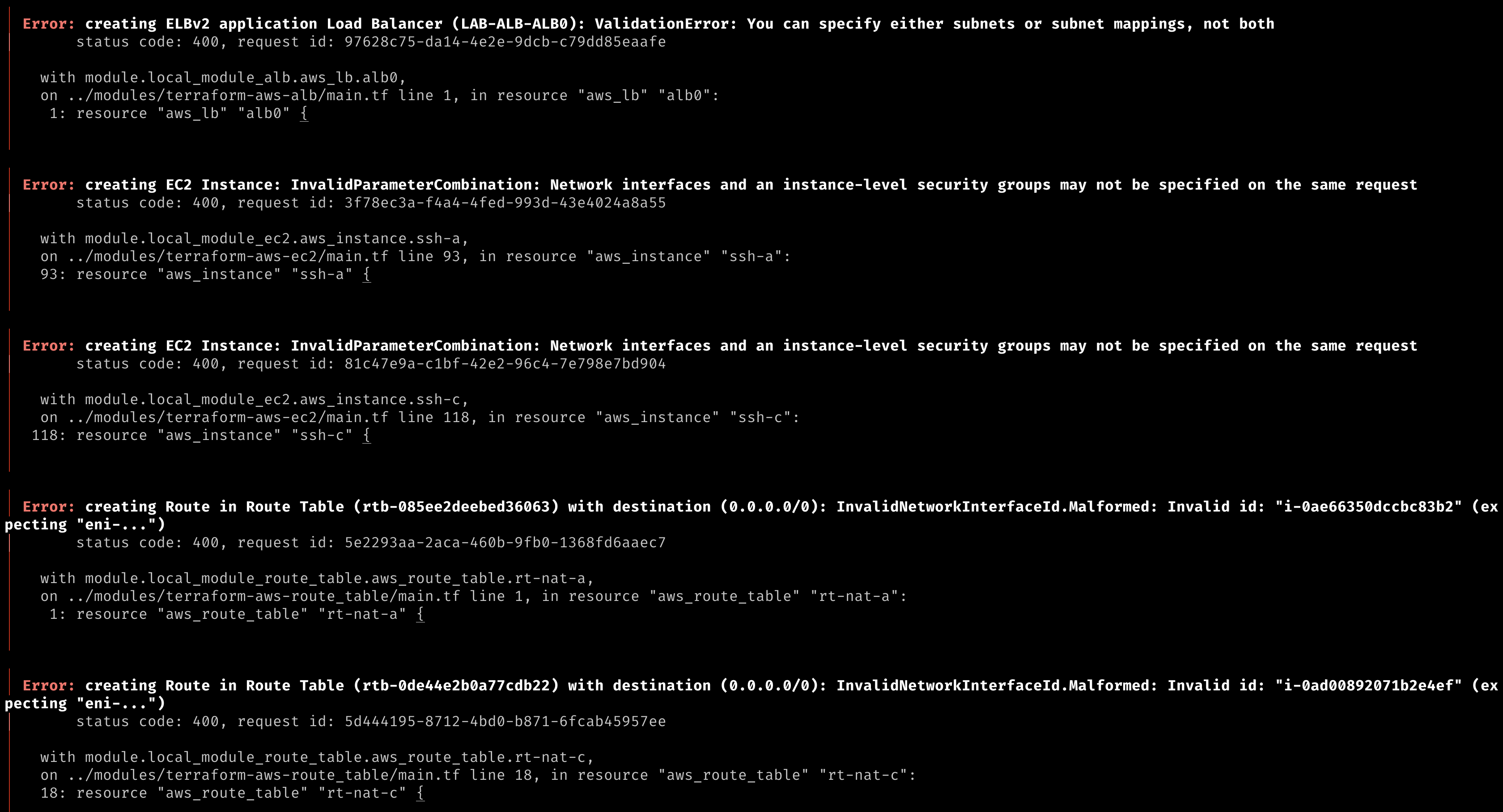 dependency-error