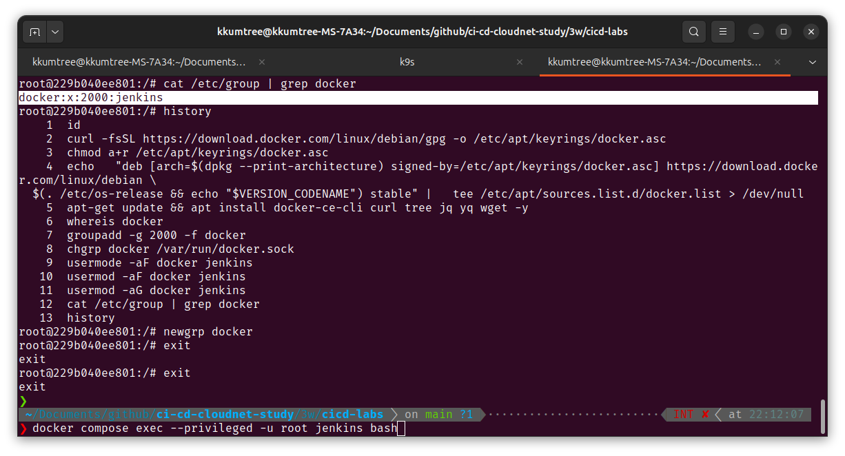 install docker client in jenkins