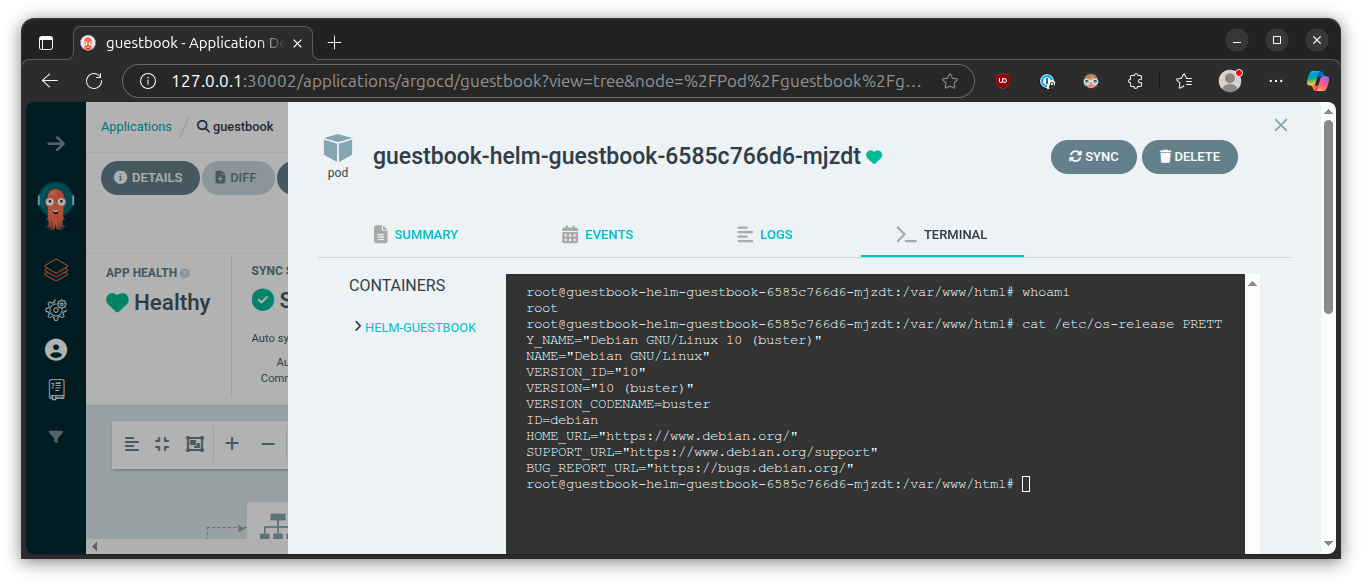 web based terminal