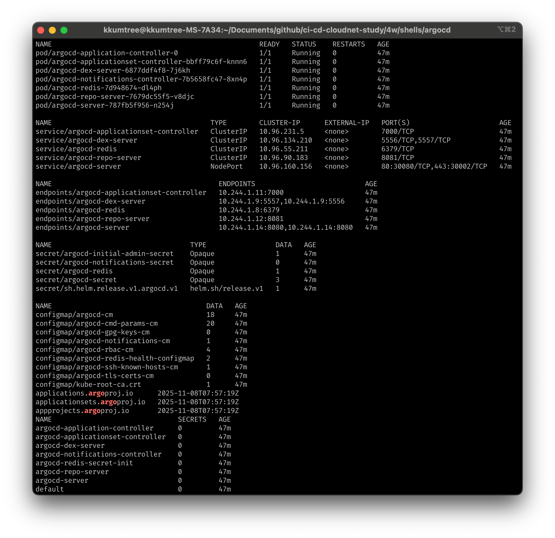 details about argocd