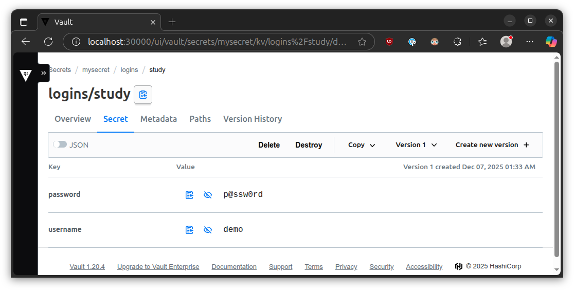 check with ui
